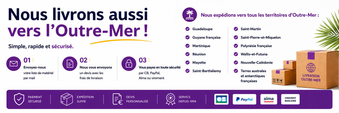 Envoi vers l'Outre-Mer